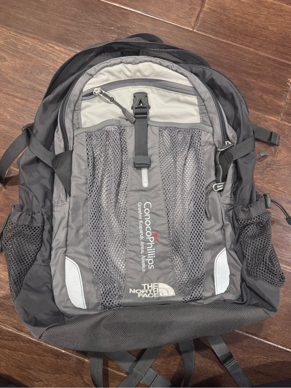 The North Face Recon Backpack in Gray and Black - Picture 4 of 6